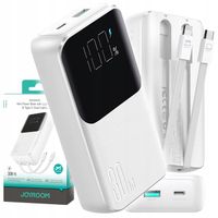 JOYROOM MINI POWERBANK 20000mAh 30W Z WBUDOWANYMI KABLAMI USB-C/LIGHTNING