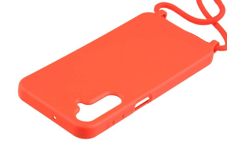 Etui ze sznurkiem RCK do Samsung Galaxy A25 5G czerwony zdjęcie 3