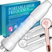 DARSONVAL DERMA WAND 4 PELOTY PIELĘGNACJA ELEKTRODY DO TWARZY WŁOSÓW CIAŁA