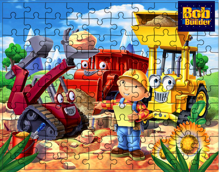 Puzzle Bob Budowniczy zdjęcie 1