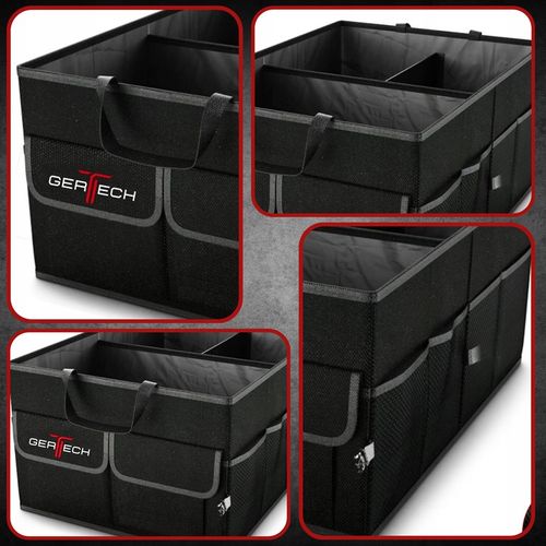 Organizer samochodowy DO BAGAZNIKA Torba rzepy Skrzynka Kufer Pojemny XL na Arena.pl