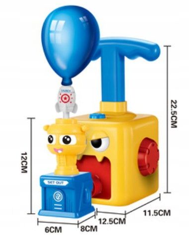 Power Balloon AUTA Z NAPĘDEM pompka balony pojazdy na Arena.pl