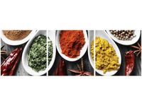 90X30CM SMAKI ŚWIATA TRÓJ OBRAZ