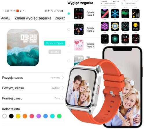 smartwatch rubicon rnce89 black smarub162 na Arena.pl