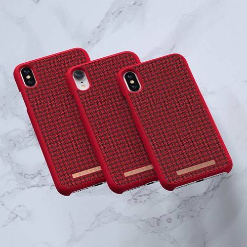 NORDIC ELEMENTS SAESON IDUN - MATERIAŁOWE ETUI IPHONE XR (RED) na Arena.pl