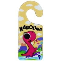 Zawieszka na drzwi z imieniem Karolina