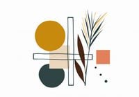 Plakat 66,5x46,5cm Ogród Symetryczny