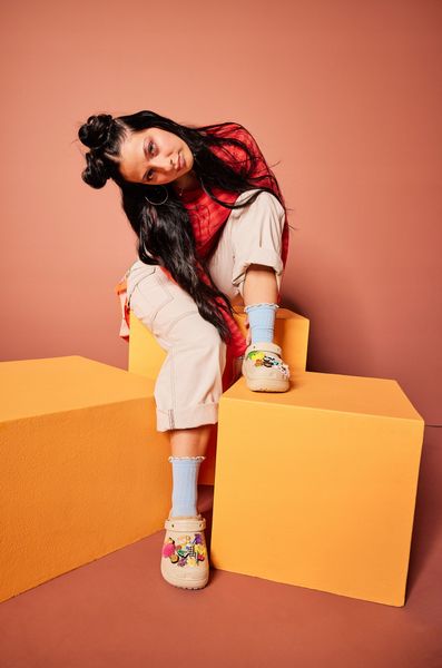 Crocs Damskie Ocieplane Buty Chodaki Platforma Classic Lined Clog 42-43 zdjęcie 8