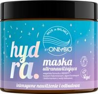 ONLYBIO HAIR IN BALANCE HYDRA MASKA DO WŁOSÓW NAWILŻAJĄCOODBUDOWUJĄCA 400ML