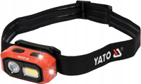 YATO LATARKA CZOŁOWA AKUMULATOROWA 480LM AKU CZUJNIK RUCHU LAMPA YT-08592