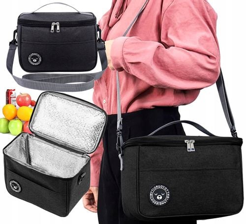 Torba Duża Lunch Box Termiczna Jedzenie Śniadanie na Arena.pl
