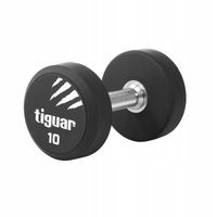Hantle powlekane/gumowane stałe Tiguar 1x 10 kg