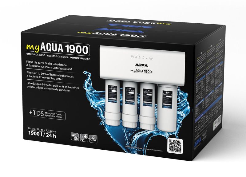 ARKA MYAQUA1900 FILTR RO 1900L/24H Odwrócona osmoza zdjęcie 1