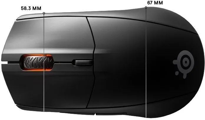 Myszka bezprzewodowa SteelSeries Rival 3 sensor optyczny zdjęcie 11