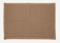 Dywanik łazienkowy pętelkowy, Piaskowy - 50x70 cm