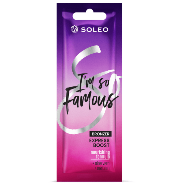 Soleo I'm So Famous Bronzer Do Opalania 15ml zdjęcie 1