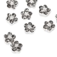 10x MollyNails Ozdoby do paznokci kwiatki 3D K1126