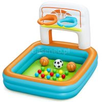 plac zabaw dmuchany z piłkami 120 x 107 x 84 cm bestway 52728