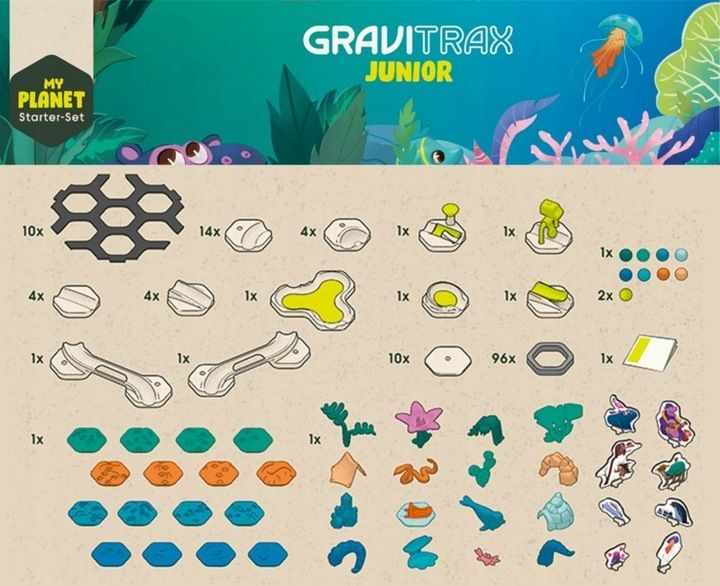 GraviTrax Junior Mega Zestaw startowy Planeta Tor kulkowy zdjęcie 4
