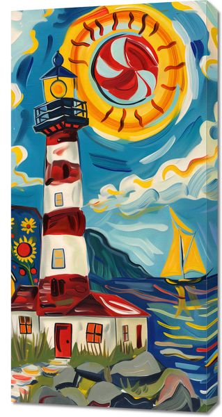 Obraz 50x100cm Żywa Przystań zdjęcie 1