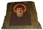 Ikona Święty Charbel Szarbel patron ludzi cierpiących, cudowne uzdrowienia