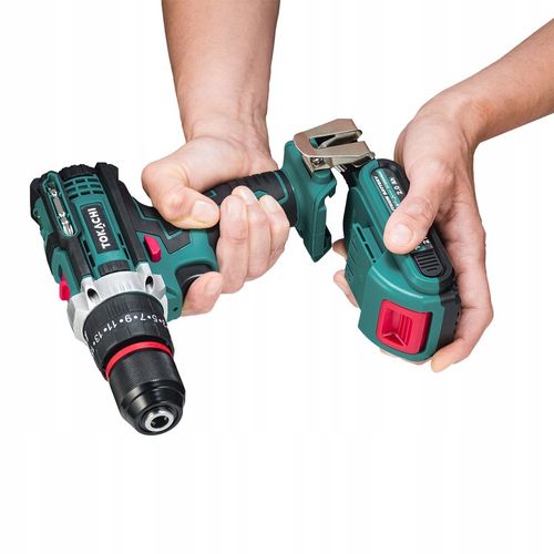 WIERTARKO WKRĘTARKA AKUMULATOROWA UDAROWA WIERTARKA 2xAKU METALOWA na Arena.pl