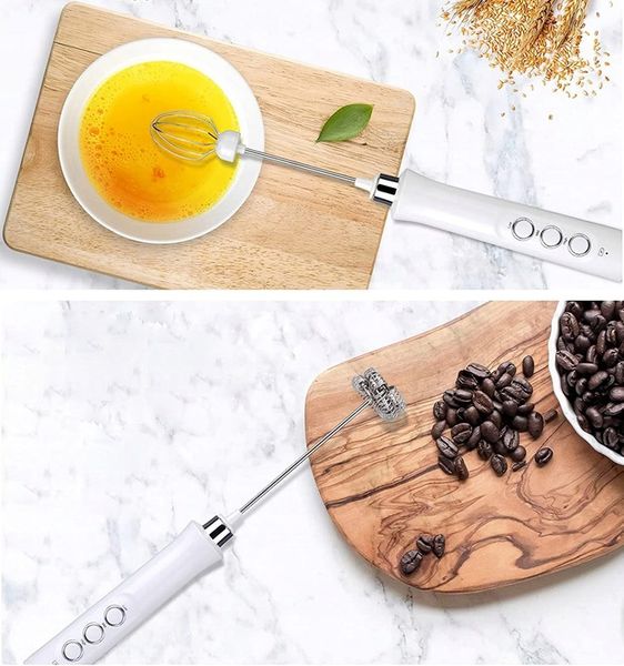 SPIENIACZ DO MLEKA KAWY AKUMULATOROWY MIKSER 3 w 1 zdjęcie 7