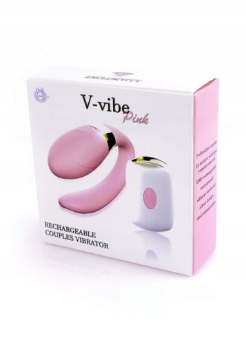 Stymulator-V-Vibe Pink USB 7 Function z pilotem na Arena.pl