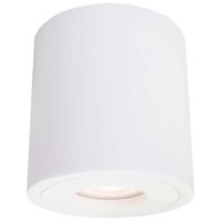 LAMPA sufitowa FARO LP-6510/1SM XL WH Light Prestige downlight OPRAWA metalowa tuba do łazienki IP65 biała