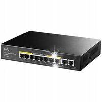 Switch POE Cudy GS1010PE 8xGE PoE+ 120W 2xGb Uplink