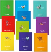 KOMPLET ZESZYTÓW TEMATYCZNYCH ECO Z OKŁADKĄ PP I ŚCIĄGĄ 10 SZTUK HERLITZ