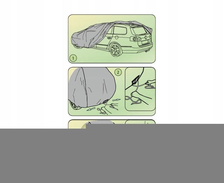 Pokrowiec plandeka 3 warstwy BMW 3 E36, E46 zdjęcie 6
