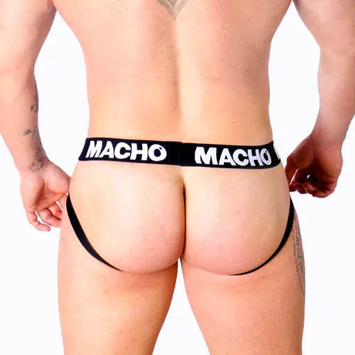 macho mx25nc jock anatomiczny czarna skora xl na Arena.pl