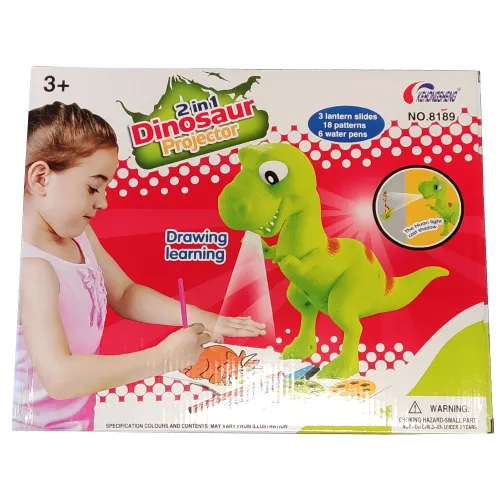 DINOZAUR T-rex Projektor do Rysowania i Malowania + PISAKI na Arena.pl