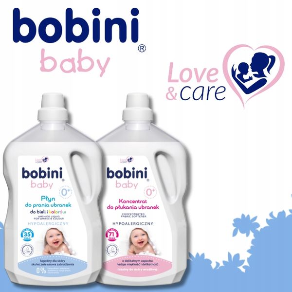 Bobini Baby Hipoalergiczny Płyn do Prania dla Dzieci 5l 70 prań zdjęcie 8