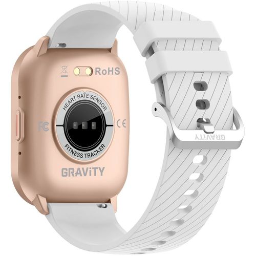 smartwatch gravity różowy pasek + bransoleta gt43-4 na Arena.pl