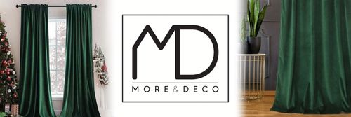 zasłona welurowa na taśmie - zielona na Arena.pl