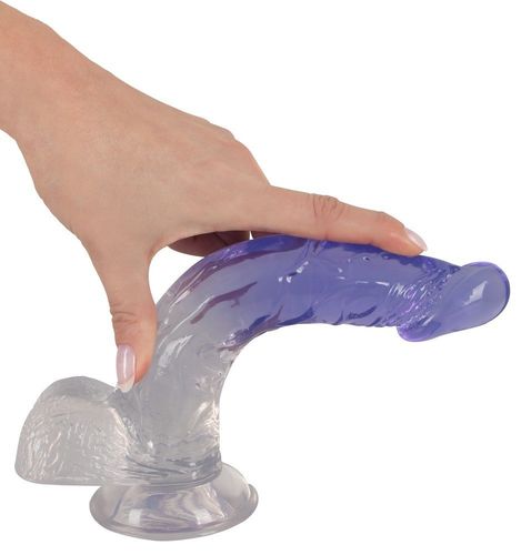 crystal clear curved dildo na Arena.pl