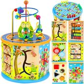 Kostka Edukacyjna Drewniana 22429