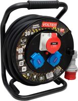 przedłużacz heavy duty 30m h07rn-f 5*1,5mm 2x16a, 1x16a/5p - vt-426-3015