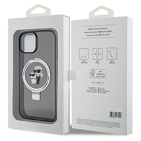 Etui Karl Lagerfeld do iPhone 15 Plus, iPhone 14 Plus, Czarny, MagSafe zdjęcie 8