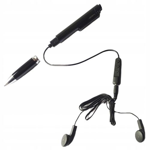 DŁUGOPIS REJESTRATOR SZPIEGOWSKI Z WBUDOWANYM DYKTAFONEM PODSŁUCHEM 16GB na Arena.pl