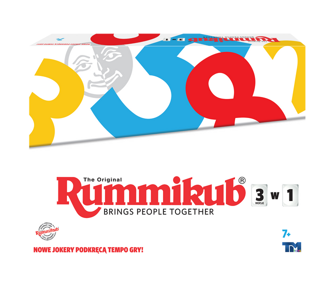 Gra planszowa Rummikub 3 w 1 zdjęcie 2
