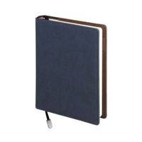 notes notatnik granatowy a6 w kratkę z wymiennym wkładem 200 stron drops