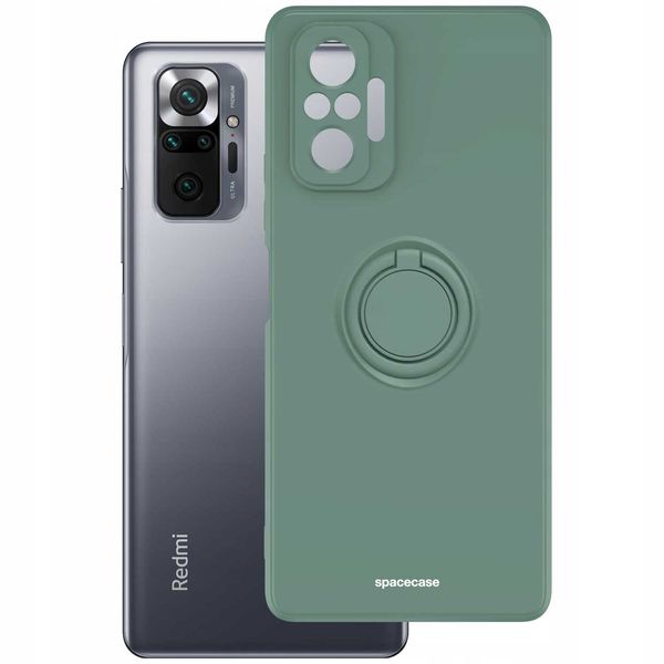 Spacecase Silicone Ring Redmi Note 10 Pro Dark Green zdjęcie 2