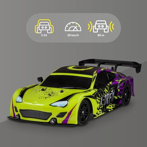 Samochód Auto RC DRIFT DRIFTING do DRIFTU ZDALNIE STEROWANY 1:16 20km/h na Arena.pl