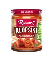 Pamapol Klopsiki w sosie pomidorowym z dodatkiem kopru 500 g