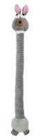 Zabawka dla psa długi królik z piszczałką 66x10cm