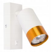 LAMPA NOCNA LED ŚCIENNA GU10 KINKIET DO CZYTANIA