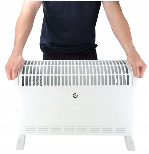 Grzejnik elektryczny Konwektorowy 2000W Energooszczędny Nawiew Termostat na Arena.pl